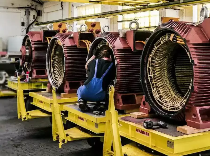 Reparación de bobinados en motores eléctricos